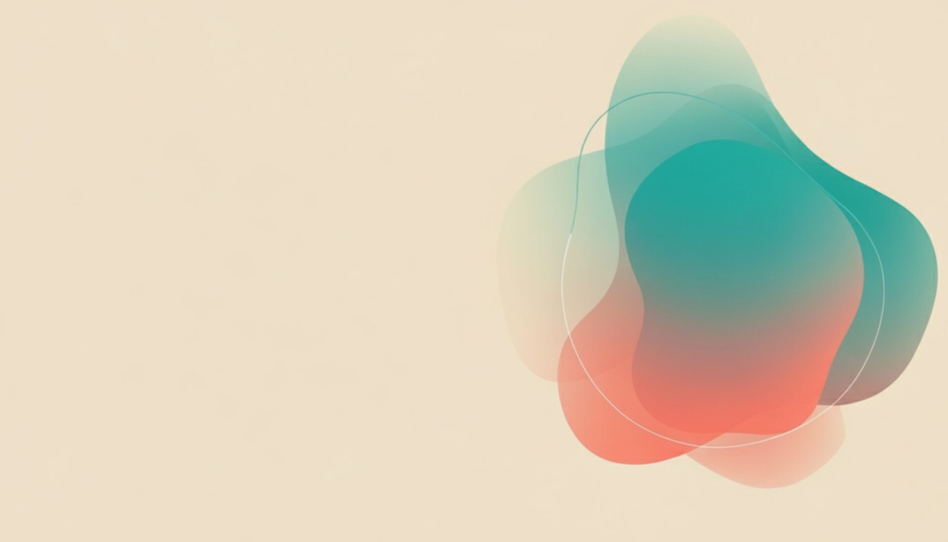 Decorative gradient accent